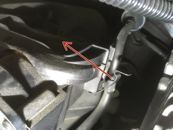 Reclipser la patte de maintient