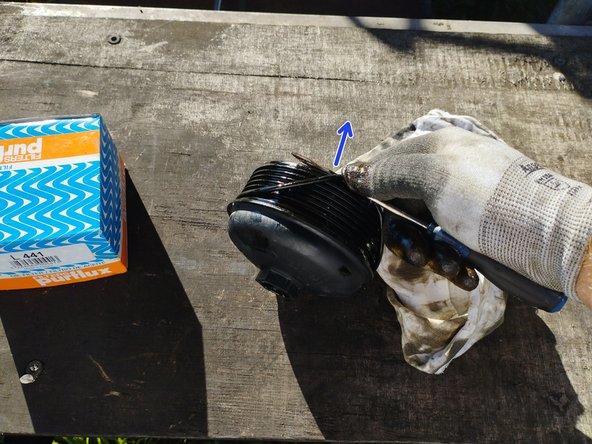 retirer le joint torique