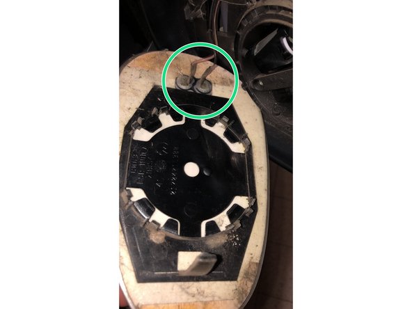 Débrancher les deux fil du dégivrage