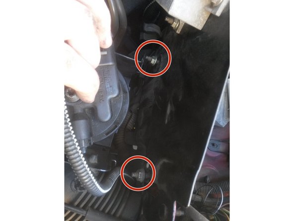 Retirer le filtre à gasoil