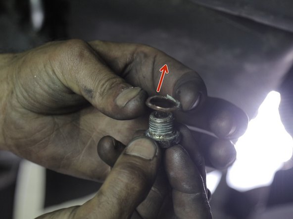 Retirer le joint du bouchon et nettoyer le bouchon