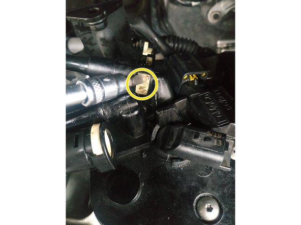 appuyer sur la partie blanche inférieure