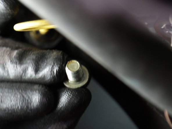 Retirer le bouchon de la pige du  vilebrequin afin d’insérer la pige avec une douille Torx E14