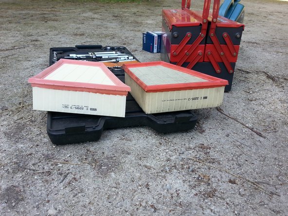 Comparer les dimensions des filtres à air( hauteur, largeur , longueur )