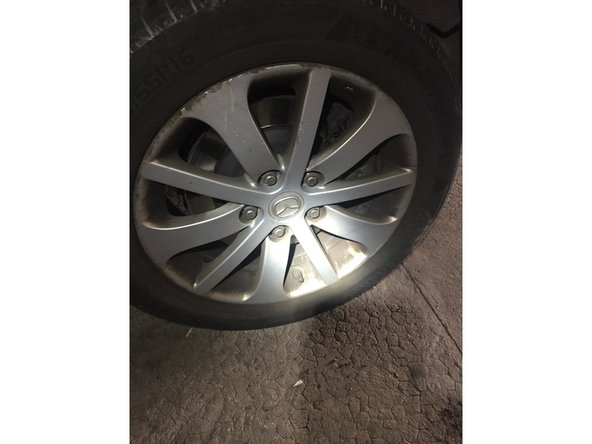 remettre la roue vous avez terminé