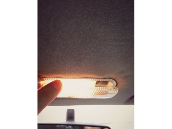 Une fois les ampoules installé et la vérification du fonctionne des ampoules faites.