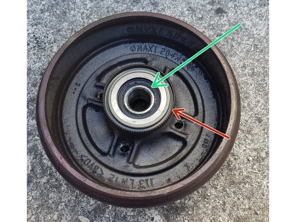 Il faut que le véhicule soit correctement calé.