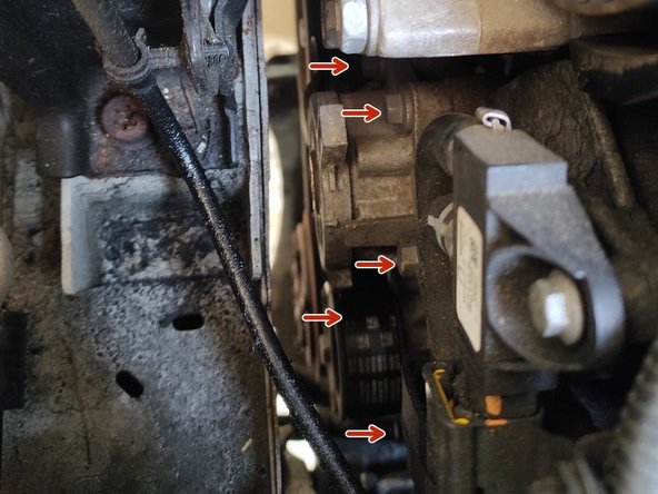 Revisser les 2 tendeurs neuf avec la cle de 10