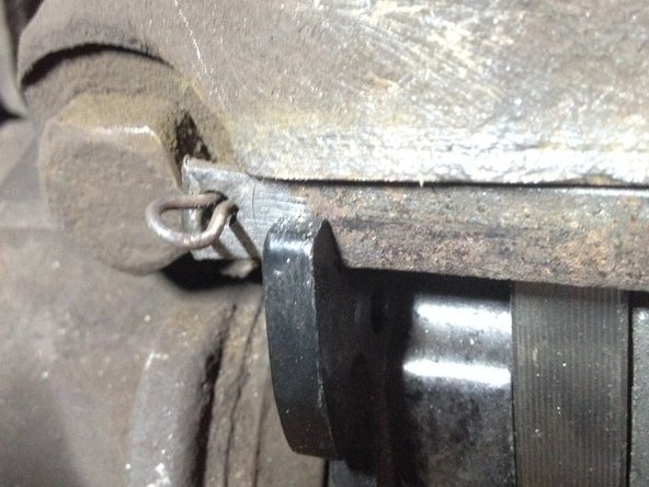 
Insert the pin by hand
