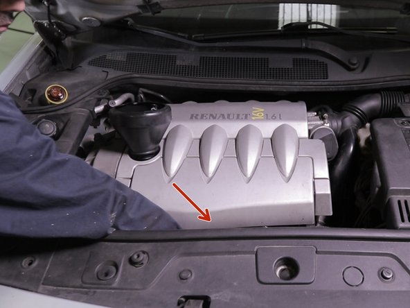 Retirer la jauge à huile du moteur