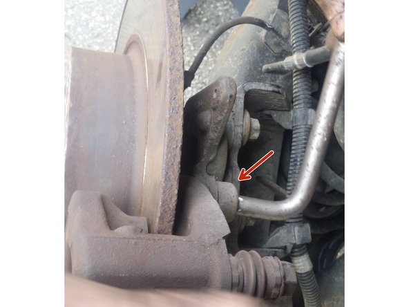 devisser les 2 vis du support a l aide d'une clé torx 55 et le déposer