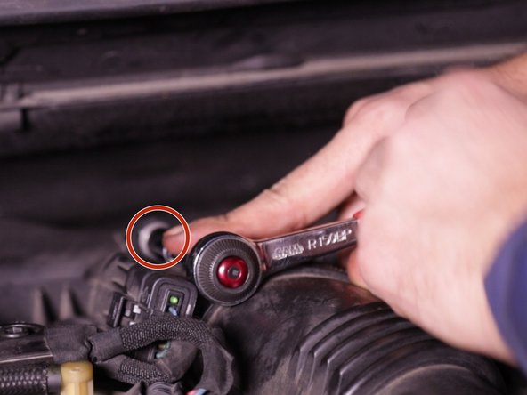 Resserrer les deux vis du débitmètre