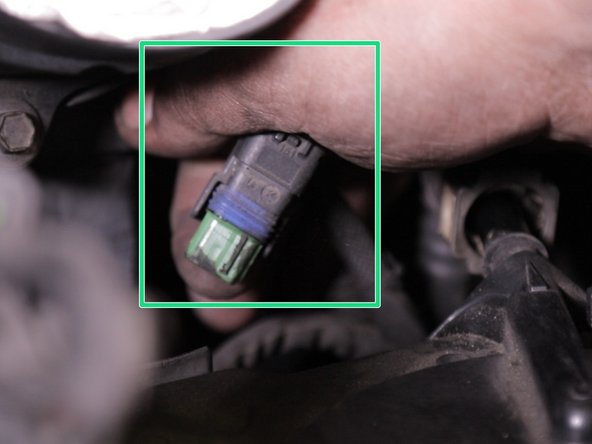 Débrancher la prise du connecteur du réchauffeur