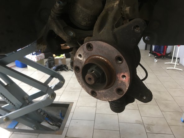 Monter le nouveau disque