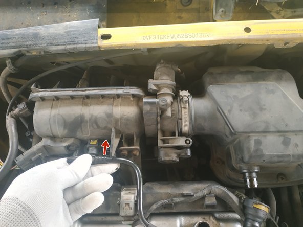 
connect the plug that goes to the collector
