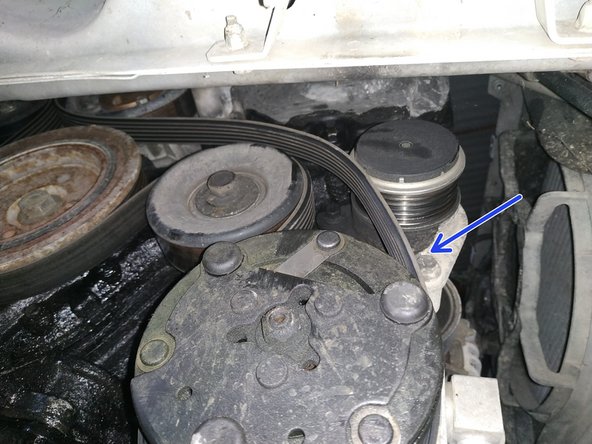 pour retirer la courroie