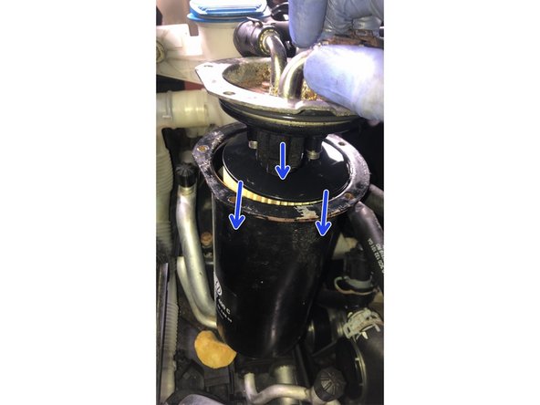 Placer le filtre neuf