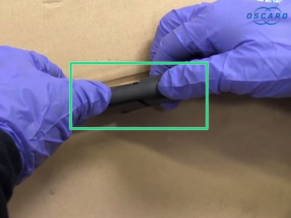 Clipser le balai d'essuie-glace sur le bras