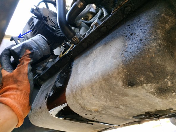 et retirer le filtre