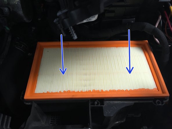 Fermer la boite à air