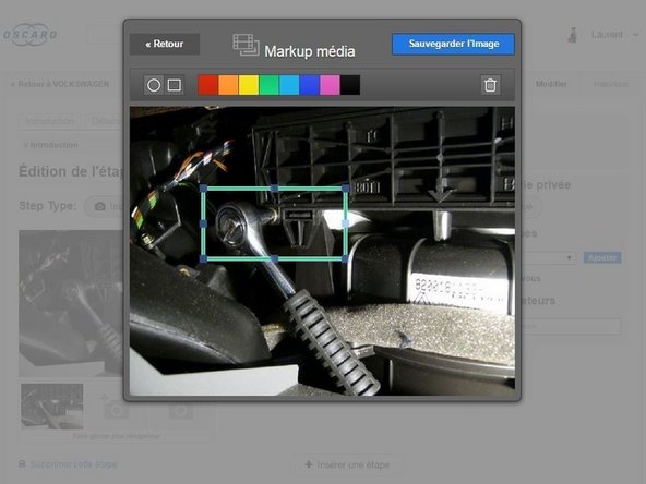 Cliquez ensuite sur Marqueurs.