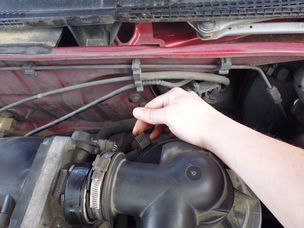 
Replace the cover over the filter and turn clockwise to clip it into the notches
