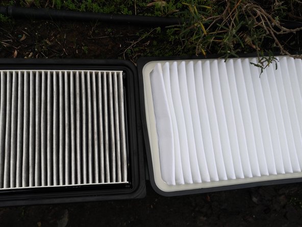 changer le filtre et replacer les clips.