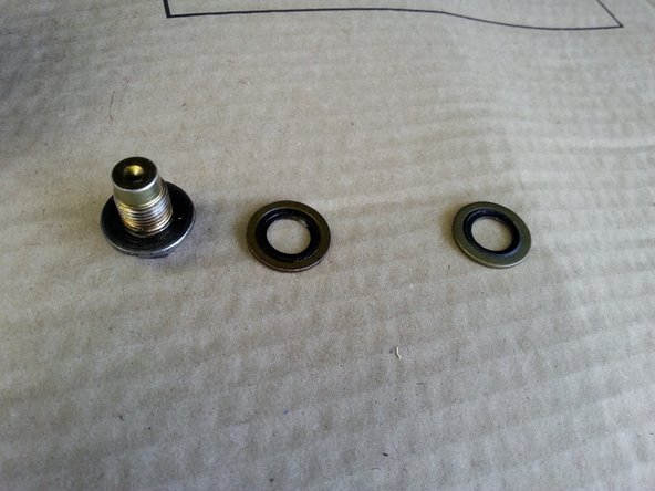 changer le joint du bouchon de carter d'huile