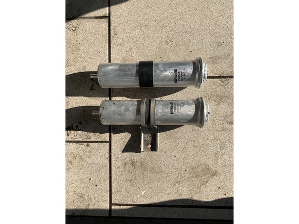 Vérifier la correspondance entre l'ancien et le nouveau filtre à carburant