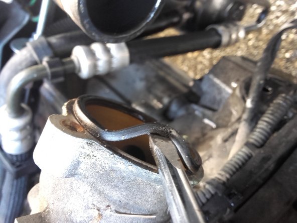 
Don't forget to remove the old gasket.
