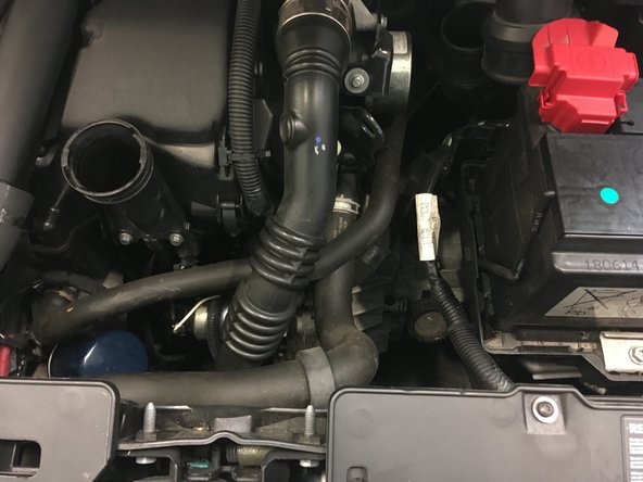 Remettre la durite d'air