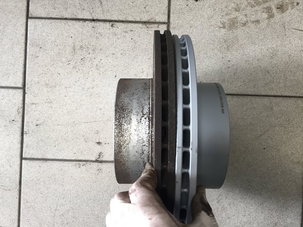 Vérifier que les deux disques correspondent