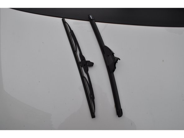 Comparer les nouveaux balais d'essuie glace et les anciens