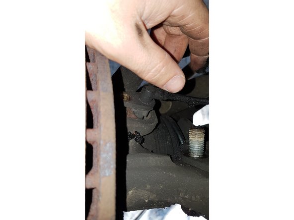 Puis le mettre en hauteur comme pour le frein