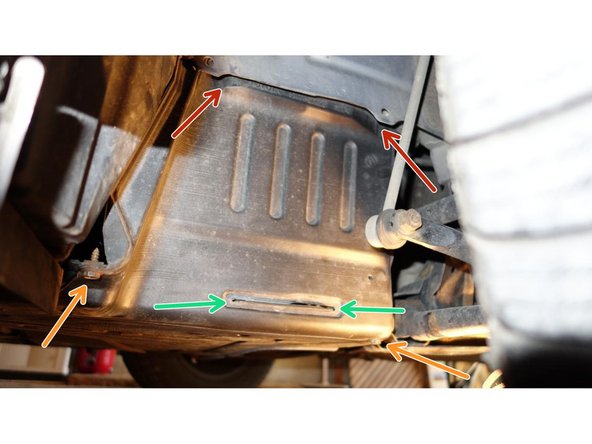 Recommandation du constructeur : Après avoir remplacé l'huile, conduire le véhicule et vérifier à nouveau le niveau d'huile. 