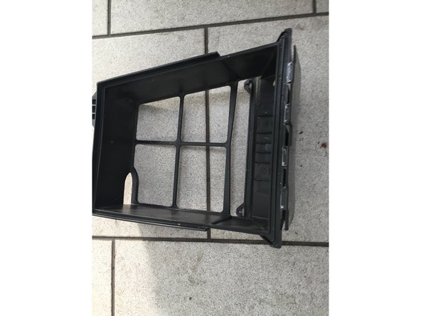 Retirer l'ancien filtre