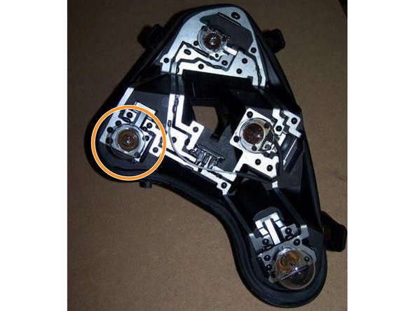 Démonter l'ampoule de feu clignotant