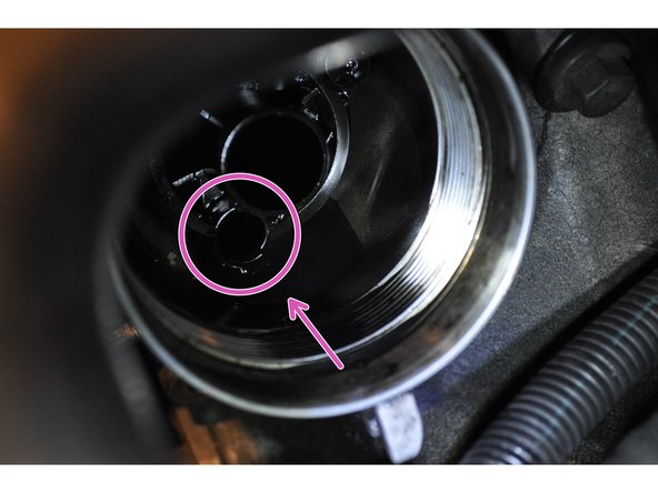 
Compare dimensions between le nouveau filtre &agrave; huile and the old one
