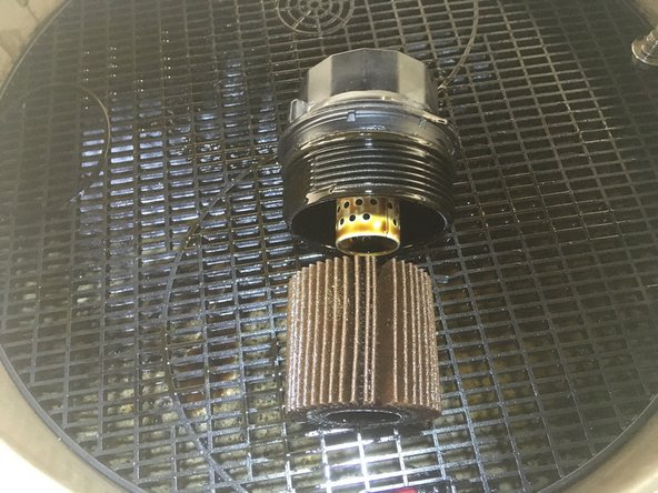 Demonter le filtre à huile