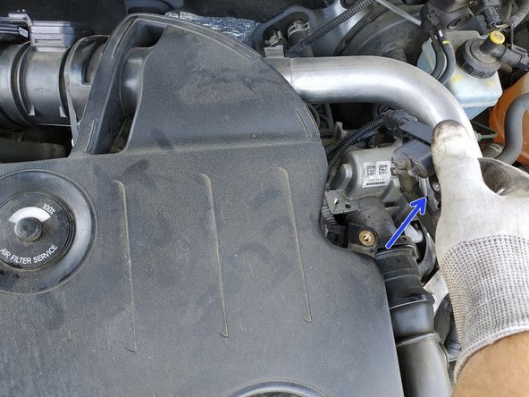 et mettre le capteur sur le côté