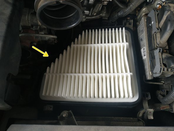 poser le filtre à air