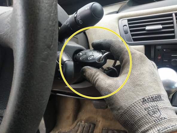 puis mettre le contact