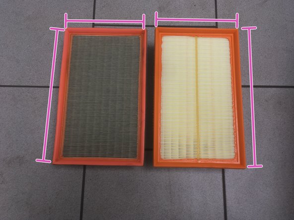 Vérifier que les deux filtres corresponde