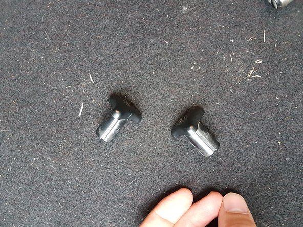 
Unscrew the 2nd plastic nut which is located further back
