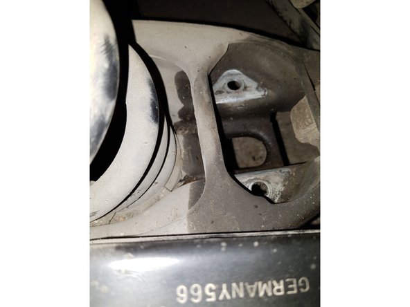 Nettoyez la portée de la butée.