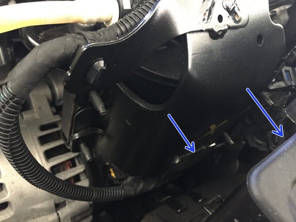 Retirer le cache de protection pour accéder au filtre