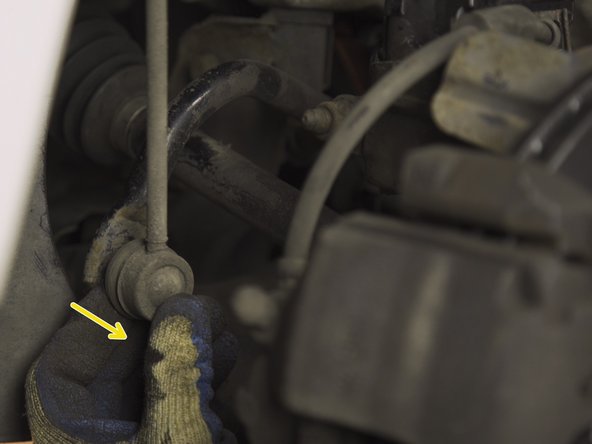 Tirer sur la biellette pour la déposer