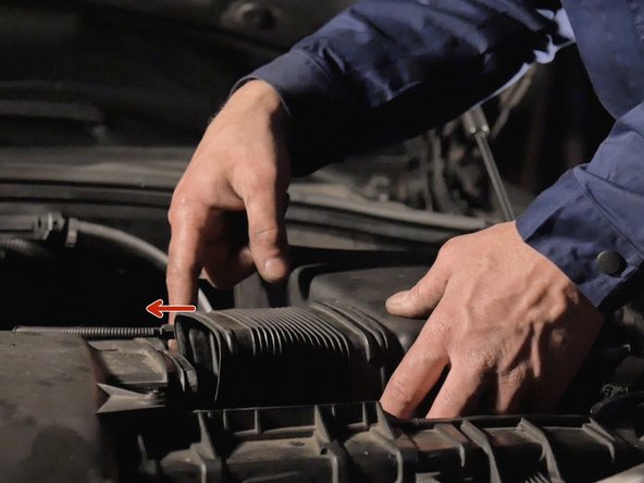 Replacer la boite et le conduit d'air