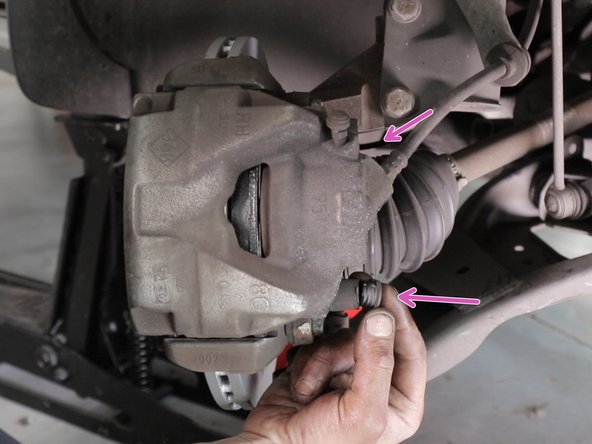 Replacer les deux bouchons