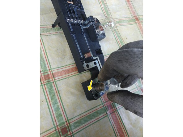 
press the bulb lightly
